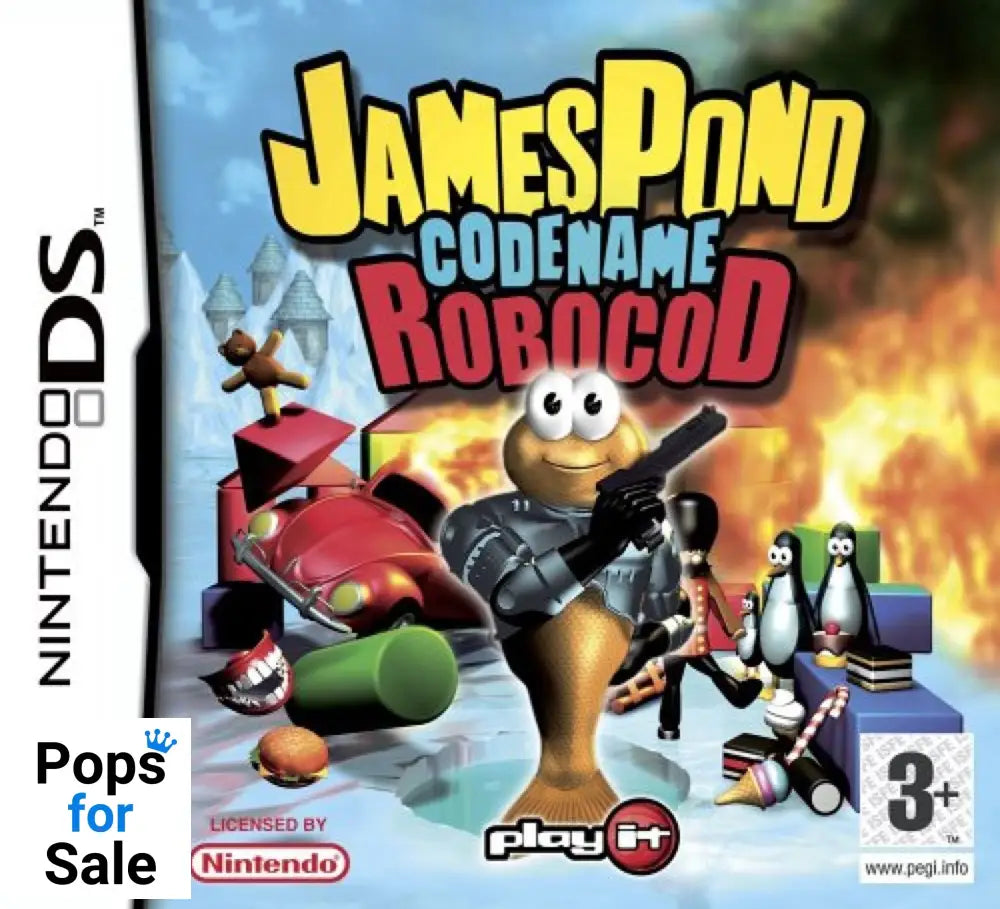 James Pond Codename: Robocod for Nintendo DS - [Just Cartridge]