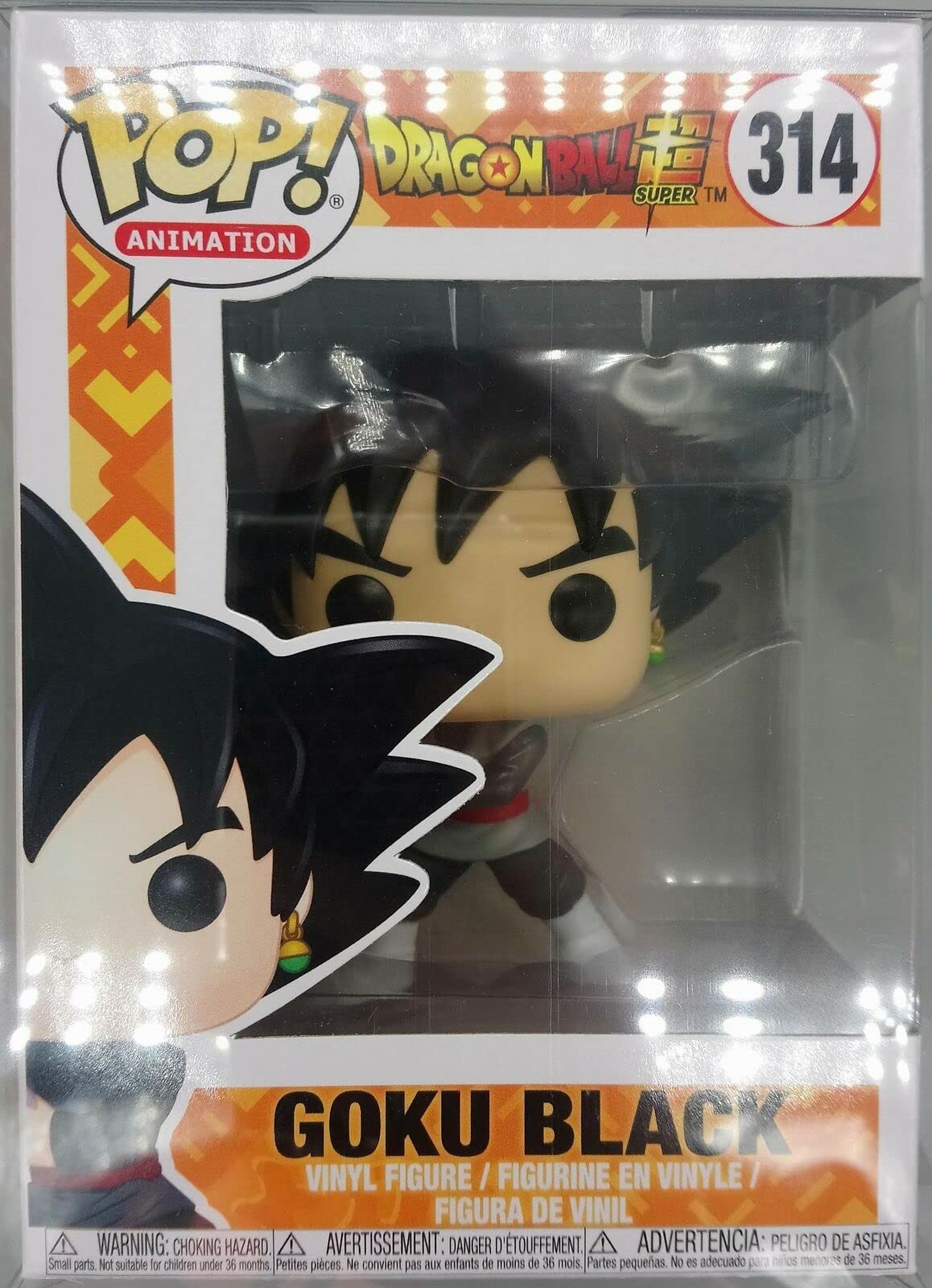 314 Goku Black -  Dragon Ball Super - Funko POP - Box Damaged
