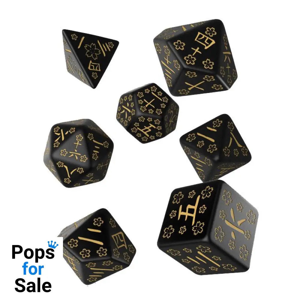 Japanese Dice Set Deep Night Firefly (7)