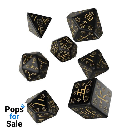 Japanese Dice Set Deep Night Firefly (7)