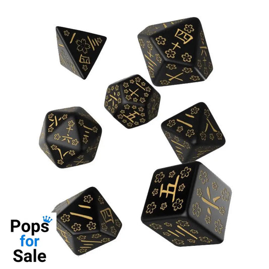 Japanese Dice Set Deep Night Firefly (7)