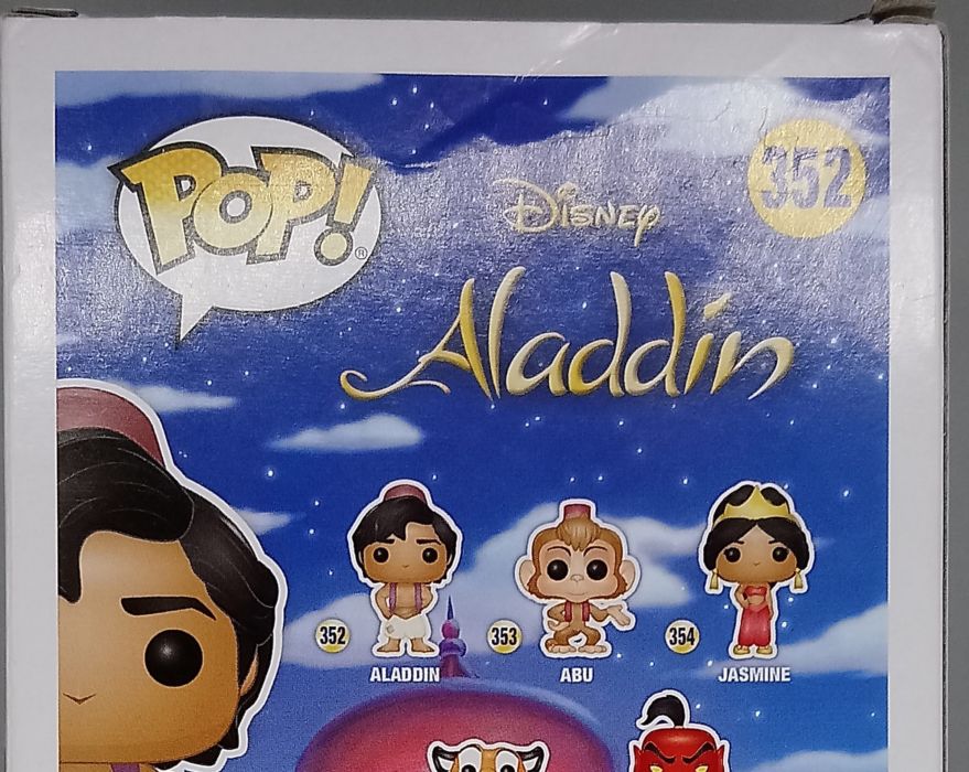 352 Aladdin - Disney Aladdin - Funko POP - Box Damaged