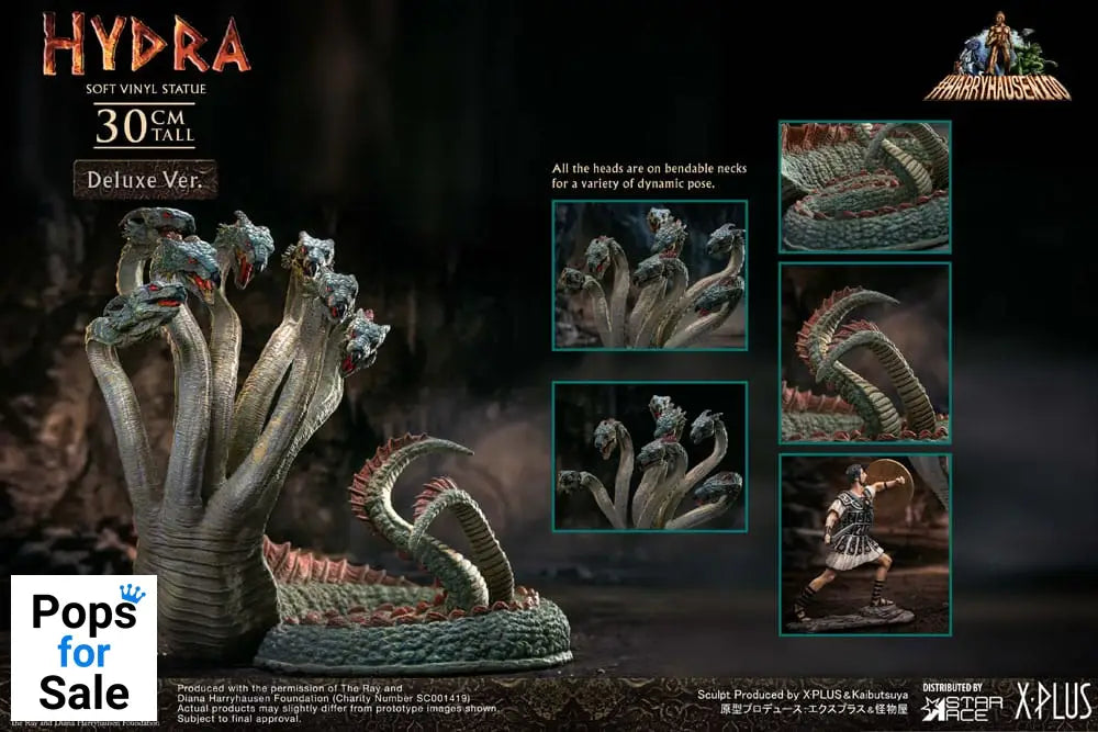 Jason and the Argonauts Soft Vinyl Statue Hydra Deluxe Version 30 cm Statues