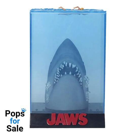 Jaws 3D Poster PVC Figure 50th Anniversary 26 cm Mini-figures