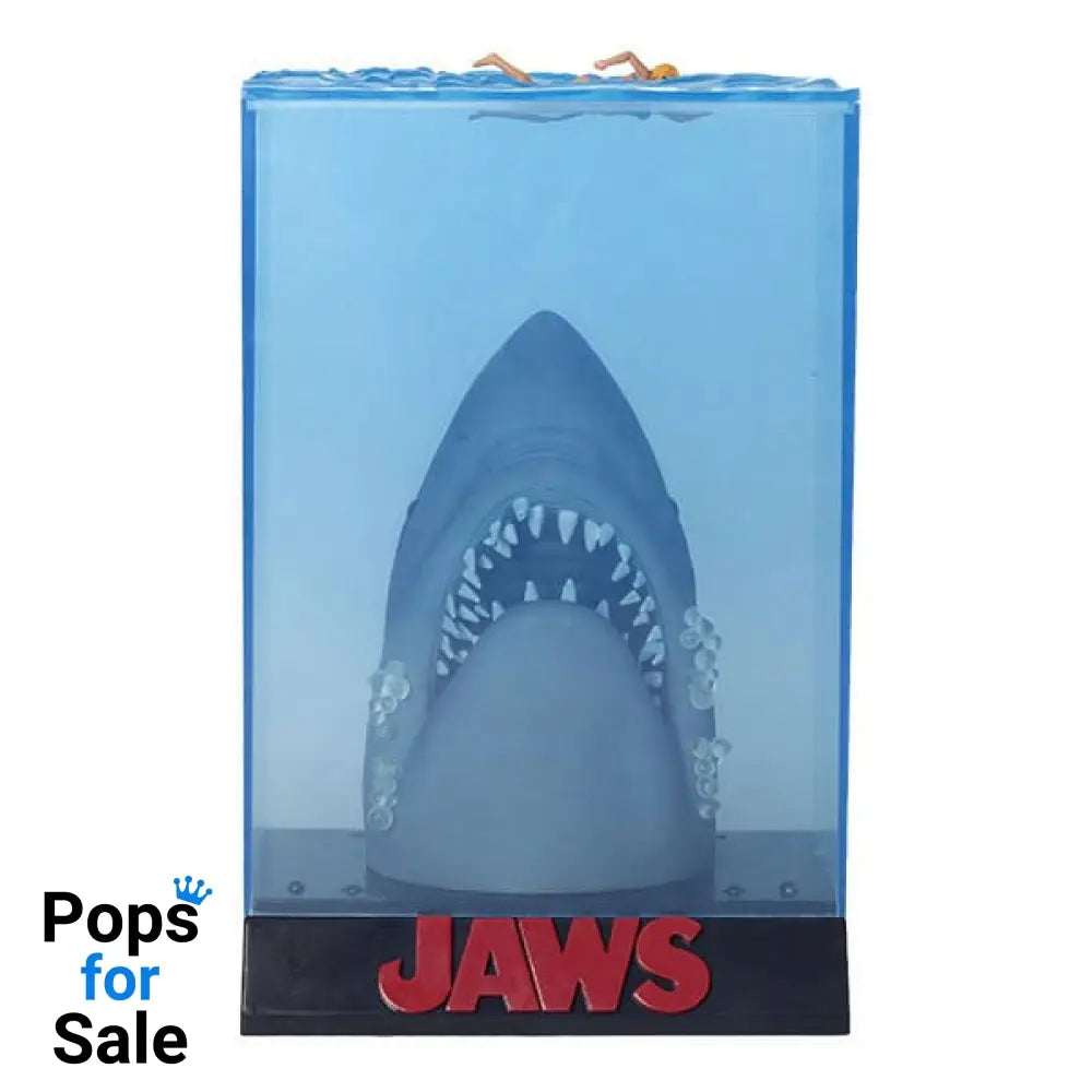 Jaws 3D Poster PVC Figure 50th Anniversary 26 cm Mini-figures