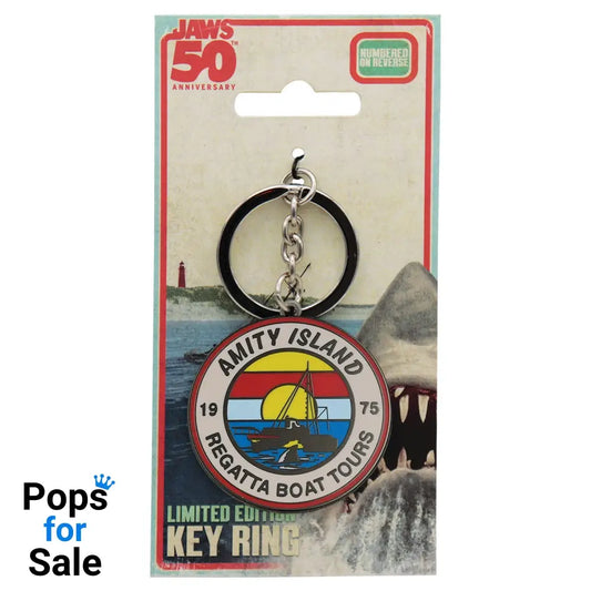 Jaws 50th Anniversary Regatta Boat Tour Keyring