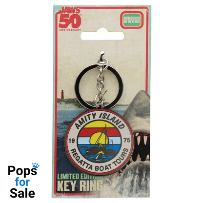 Jaws 50th Anniversary Regatta Boat Tour Keyring