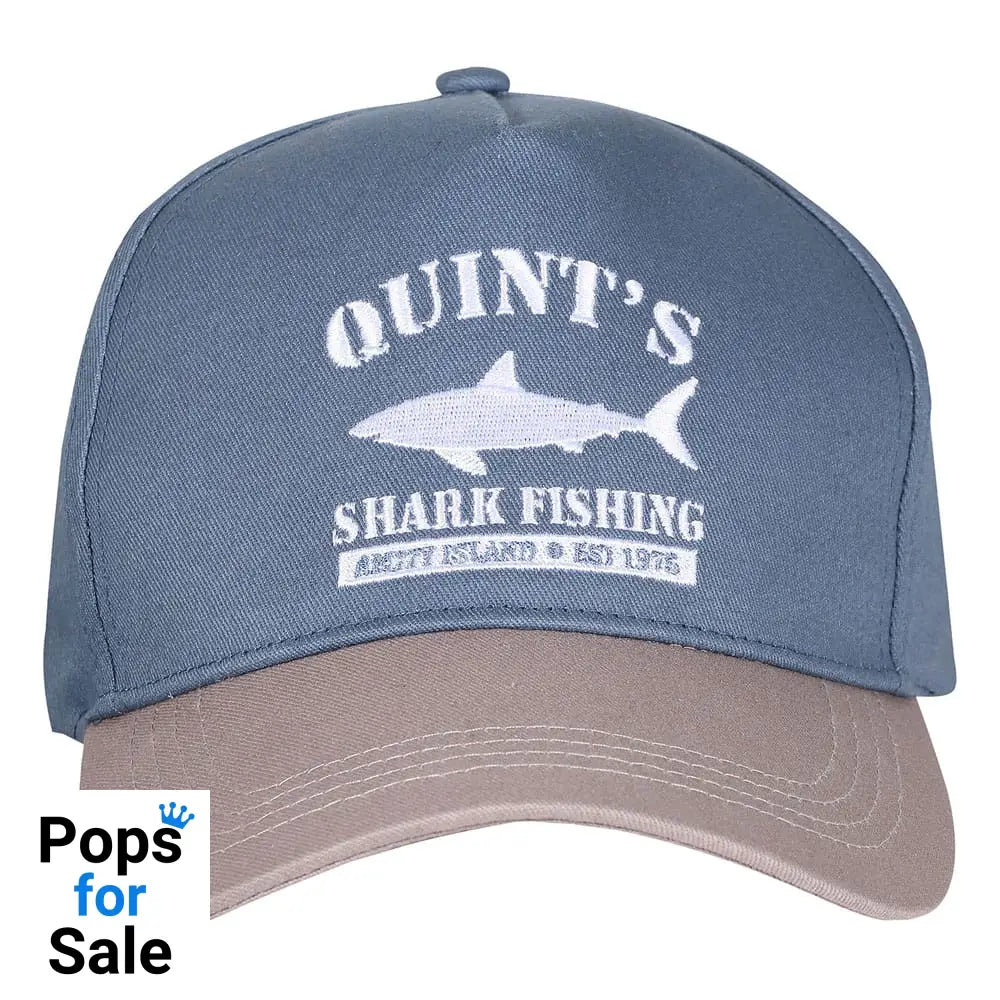 Jaws Curved Bill Cap Quints Shark Fishing