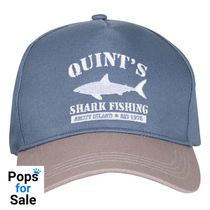 Jaws Curved Bill Cap Quints Shark Fishing