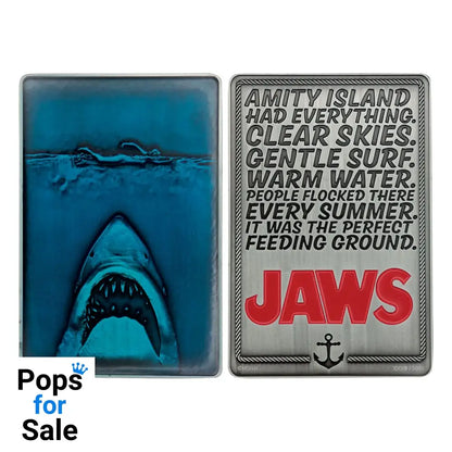 Jaws Ingot 50th Anniversary Poster Limited Edition