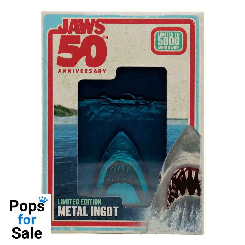 Jaws Ingot 50th Anniversary Poster Limited Edition