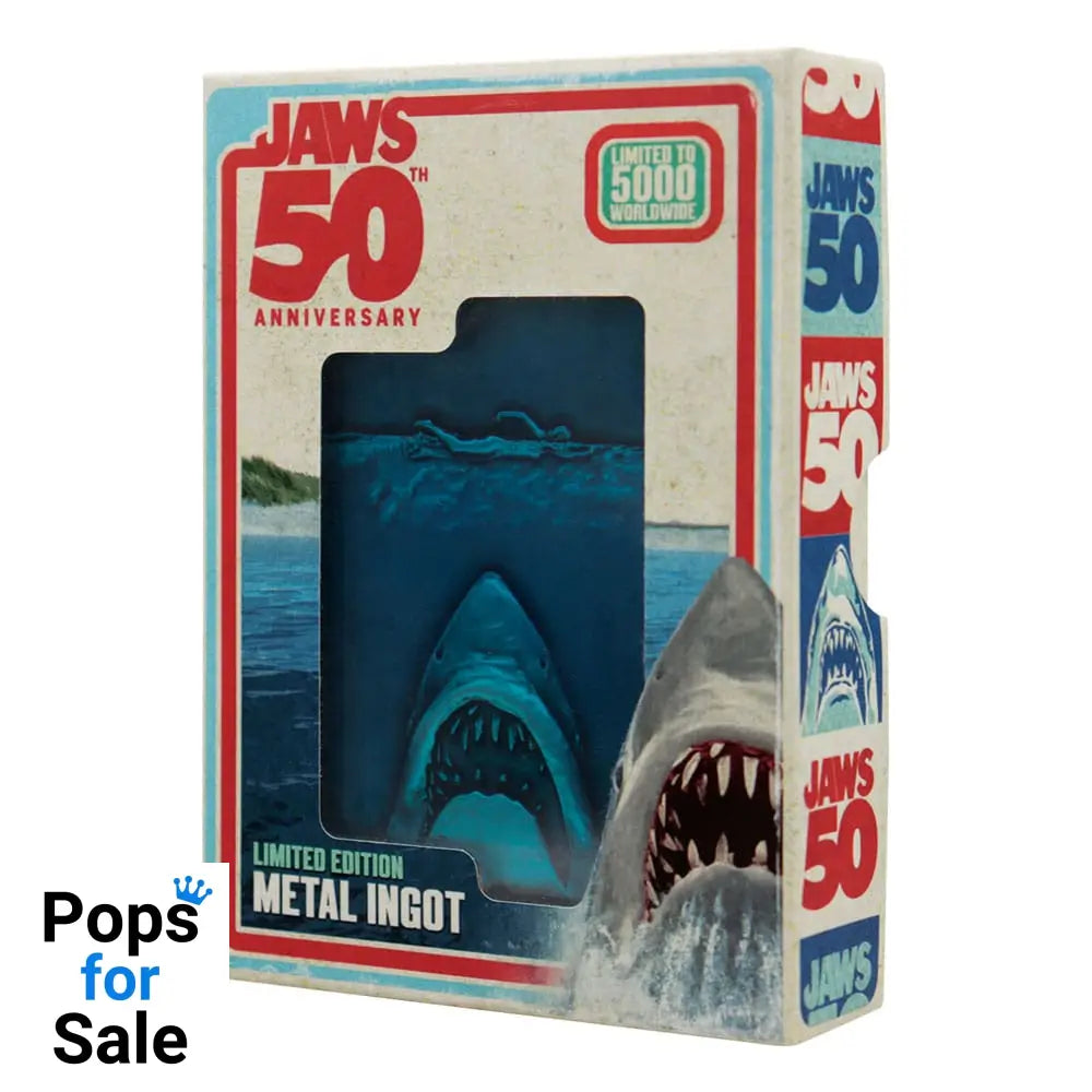 Jaws Ingot 50th Anniversary Poster Limited Edition