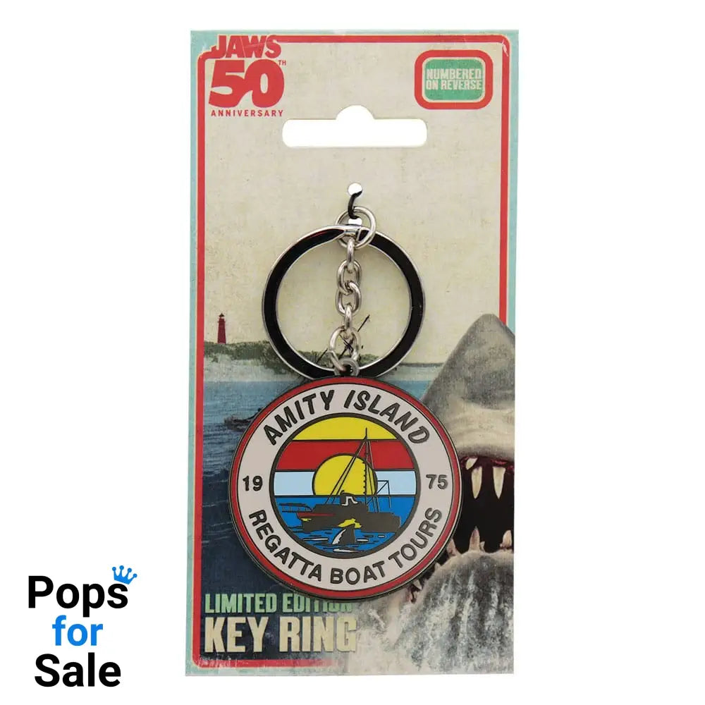 Jaws Keychain 50th Anniversary Regatta Boat Tour Limited Edition