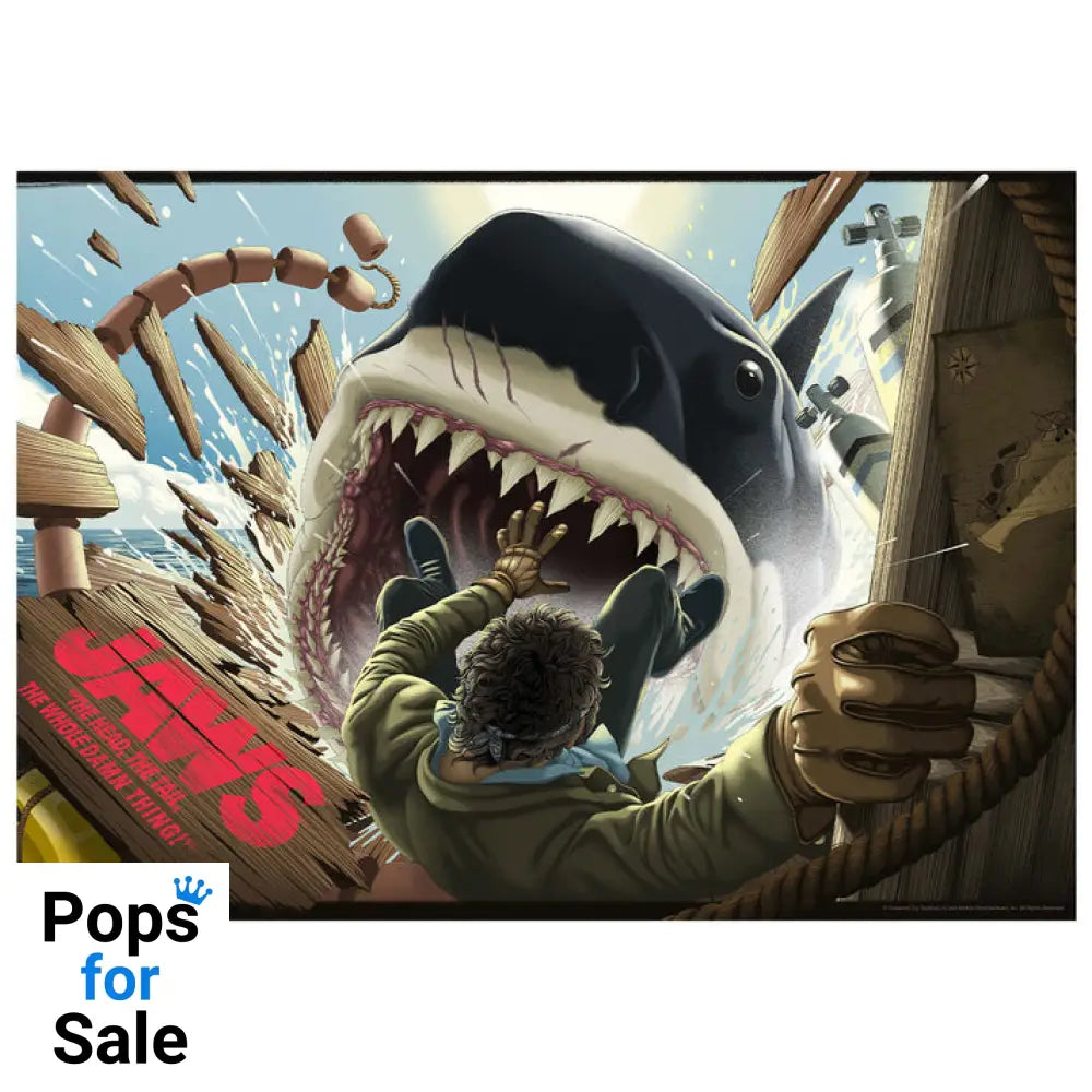 Jaws Limited Edition Art Print Wall Art