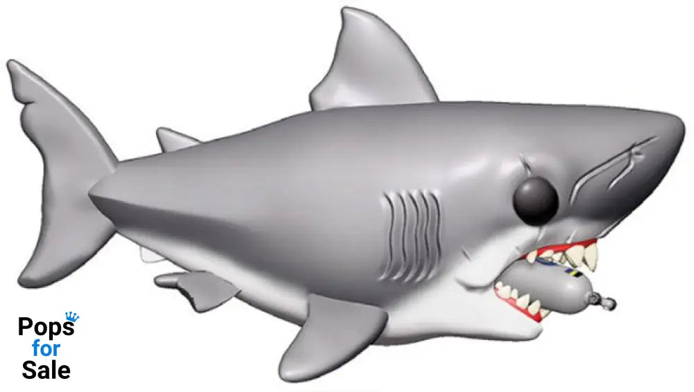 Jaws Oversized POP! Movies Vinyl Figure Jaws with Diving Tank 15 cm