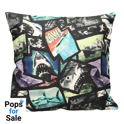 Jaws Pillow Poster Collage 45 cm