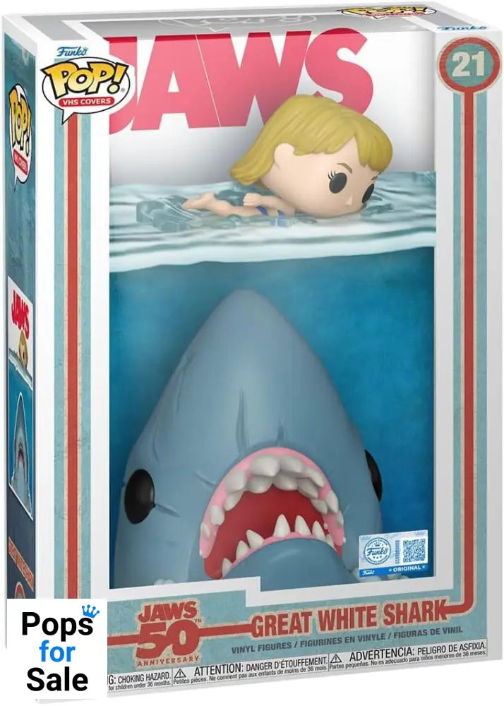 Jaws POP! Comic Cover Vinyl Figure Shark 9 cm