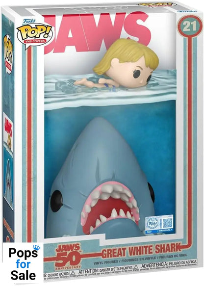 Jaws POP! Comic Cover Vinyl Figure Shark 9 cm