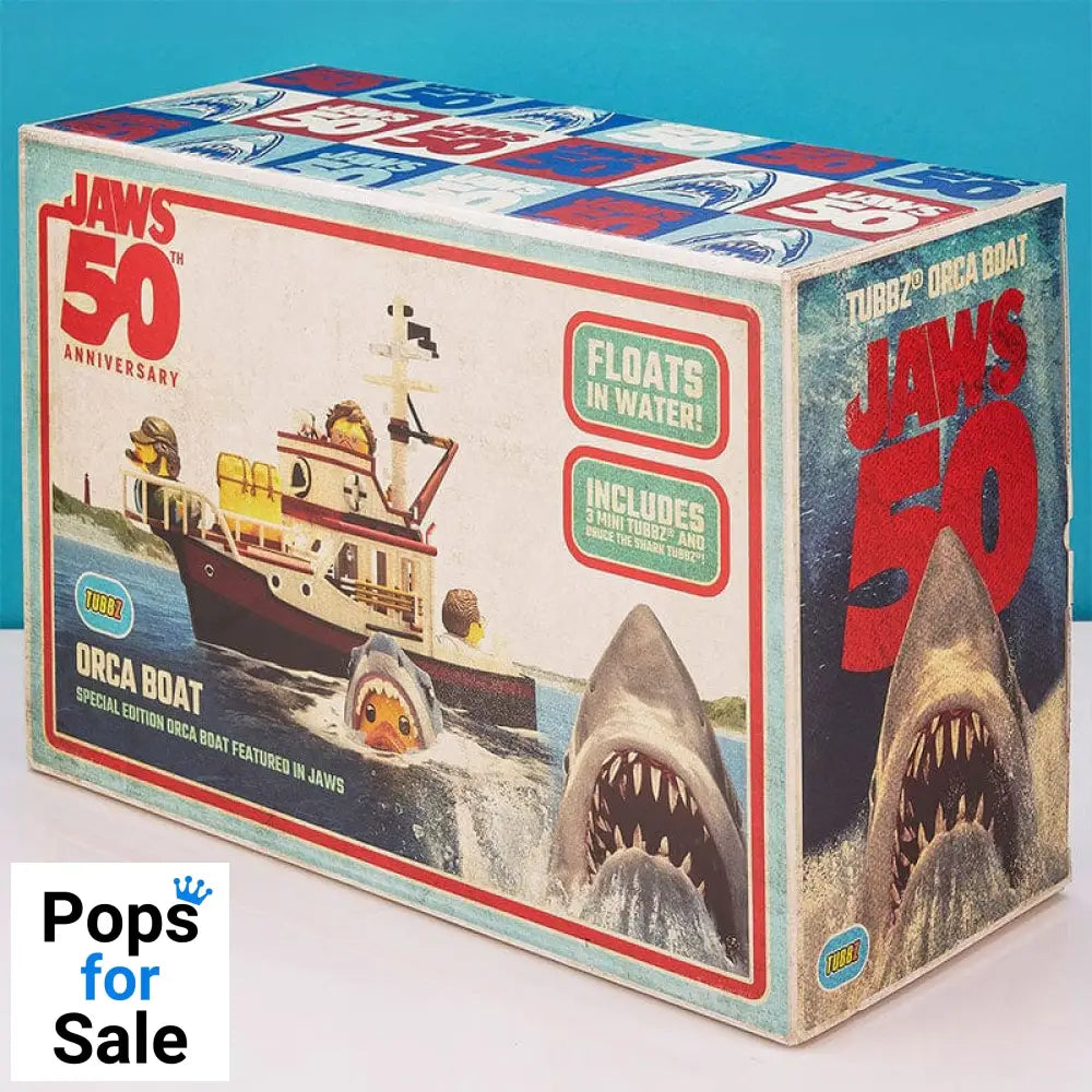 Jaws Tubbz Vehicle PVC Figure Orca Boat Bundle 13 cm