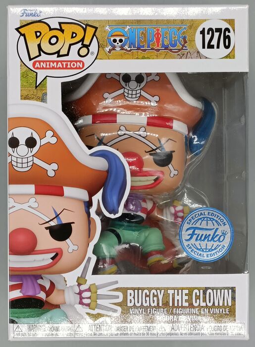 #1276 Buggy the Clown - One Piece Funko POP