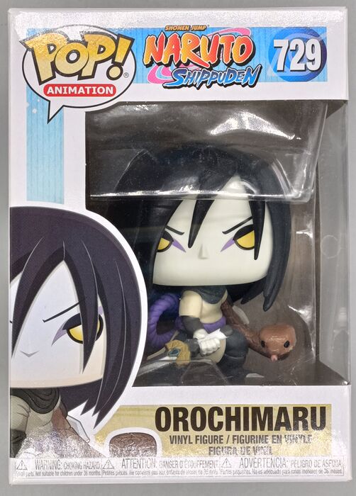 #729 Orochimaru - Naruto Shippuden - Box Damaged Funko POP