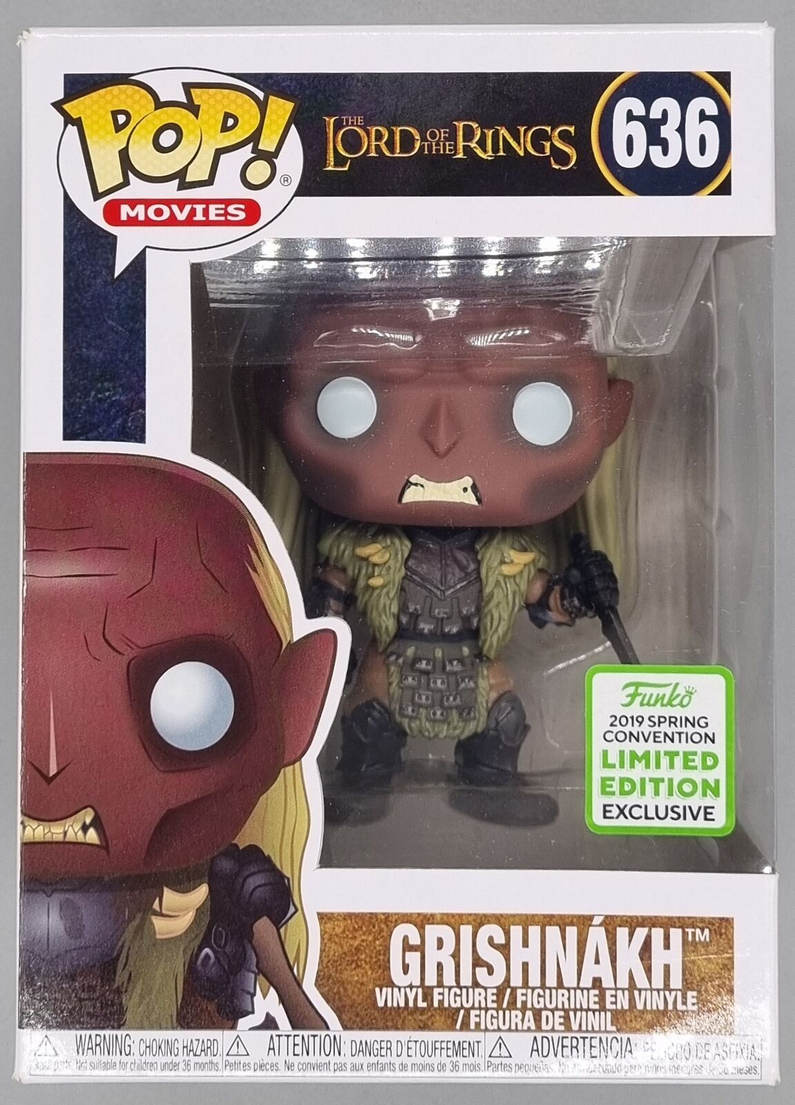 636 Grishnakh - Pop Movies - The Lord of the Rings 2019 Con Funko POP