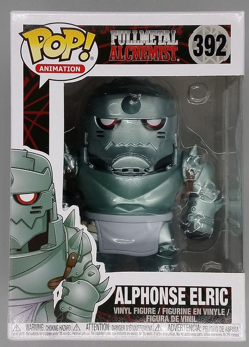 #392 Alphonse Elric - Full Metal Alchemist Funko POP