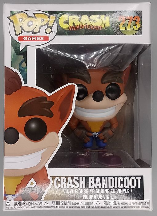 #273 Crash Bandicoot - Box Damaged Funko POP