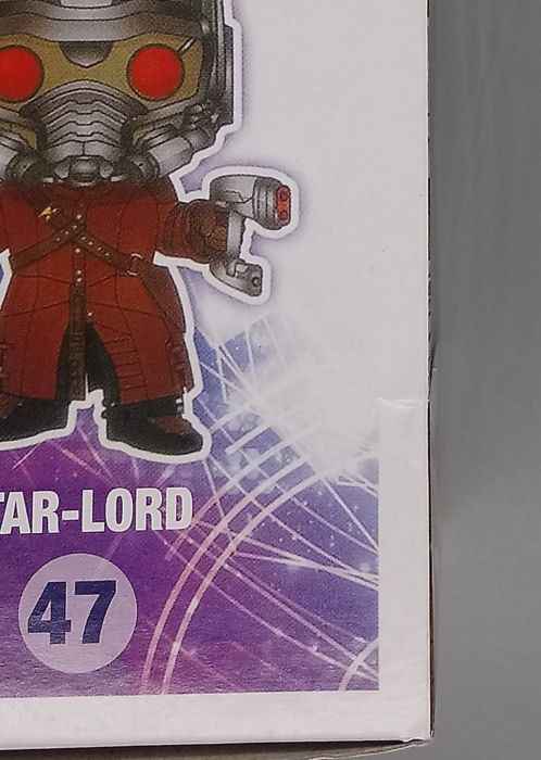 #47 Star-Lord - Marvel - Guardians of the Galaxy Box Damaged Funko POP