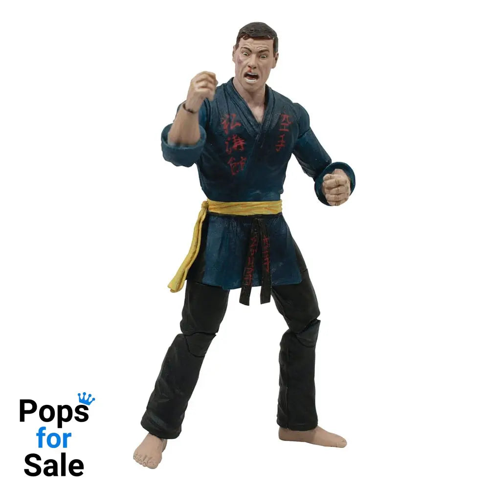 Jean-Claude Van Damme Deluxe Action Figure Blue Gi Version 18 cm