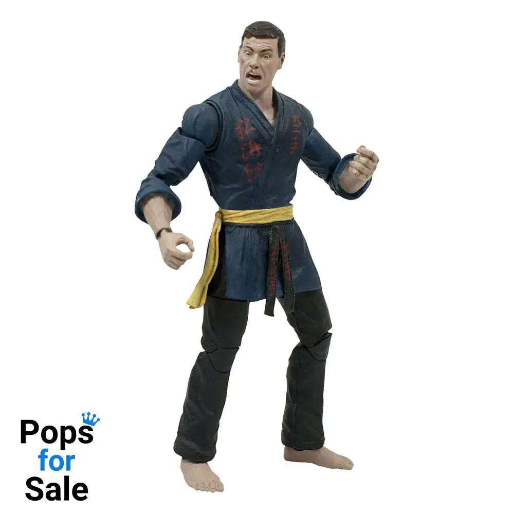 Jean-Claude Van Damme Deluxe Action Figure Blue Gi Version 18 cm