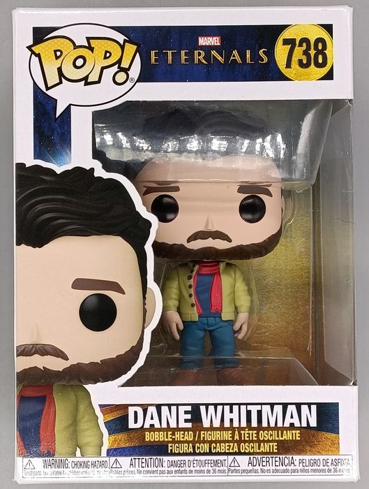 738 Dane Whitman - Marvel Eternals - Funko POP - Box Damaged