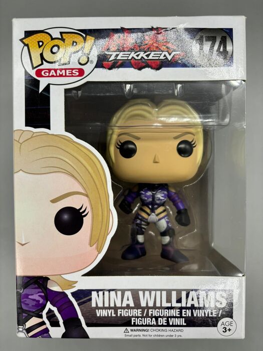 174 Nina Williams - Tekken - Box Damaged Funko POP
