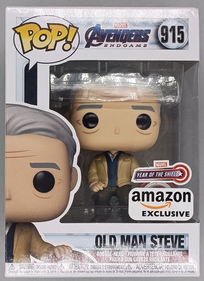 #915 Old Man Steve - Marvel Avengers Endgame Funko POP