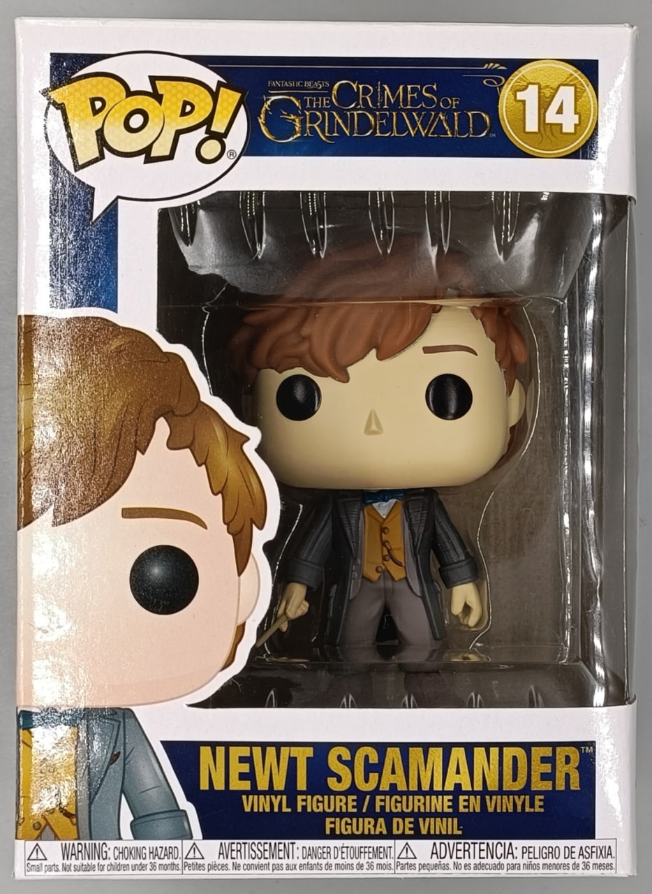 #14 Newt Scamander - Fantastic Beasts - Box Damaged Funko POP