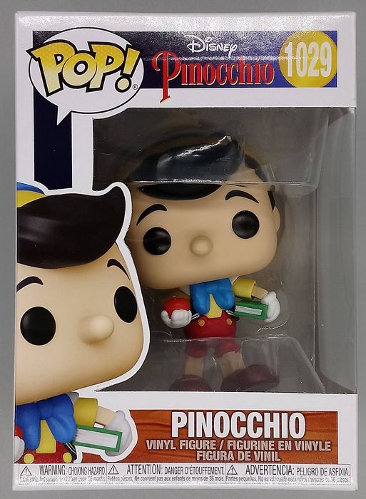 #1029 Pinocchio (School Bound) - Disney Pinocchio Box Damaged Funko POP