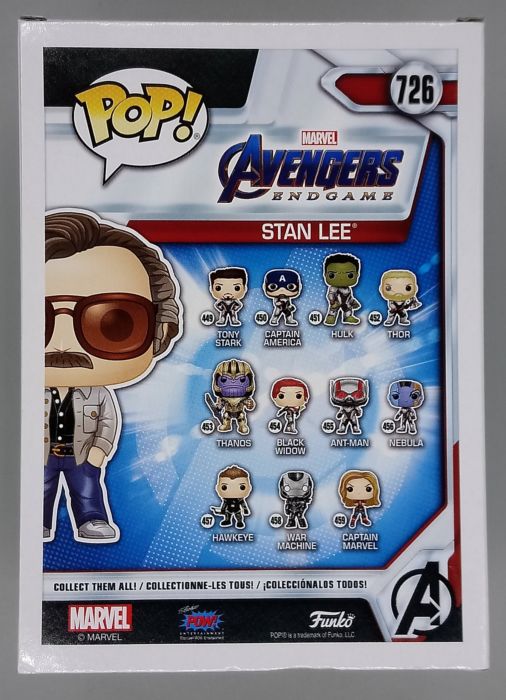 #726 Stan Lee (1970) - Marvel Avengers Endgame Funko POP