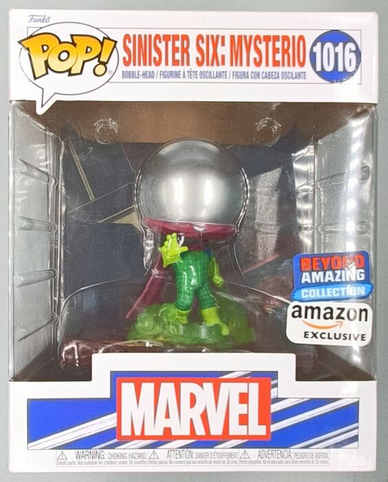 1016 Sinister Six: Mysterio - Deluxe - Marvel Spider-Man Funko POP