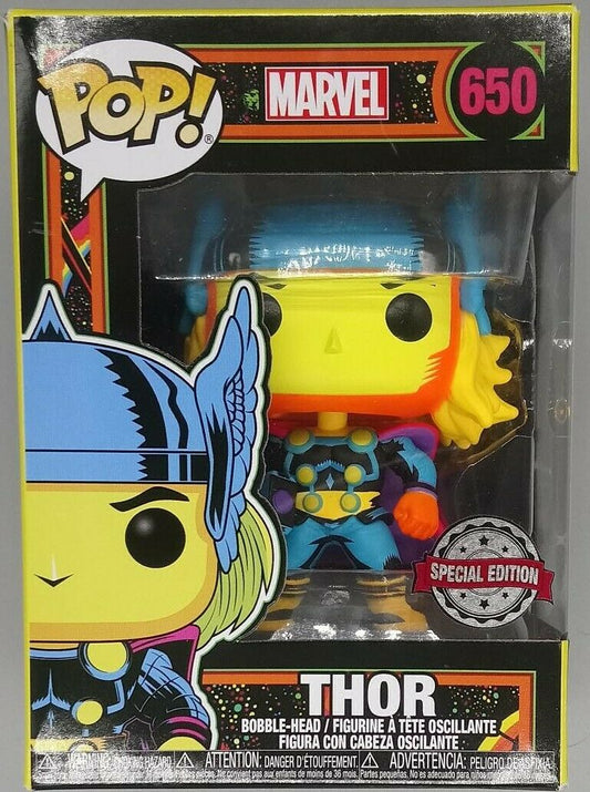 #650 Thor (Blacklight) - Marvel Funko POP