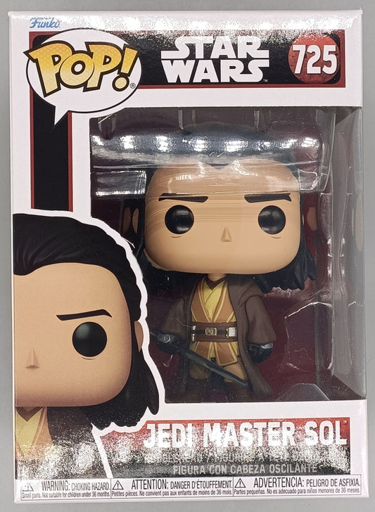 725 Jedi Master Sol - Star Wars: Acolyte Funko POP - Brand New