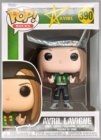 #390 Avril Lavigne - Sk8ter Boi - Rocks Brand New Funko POP