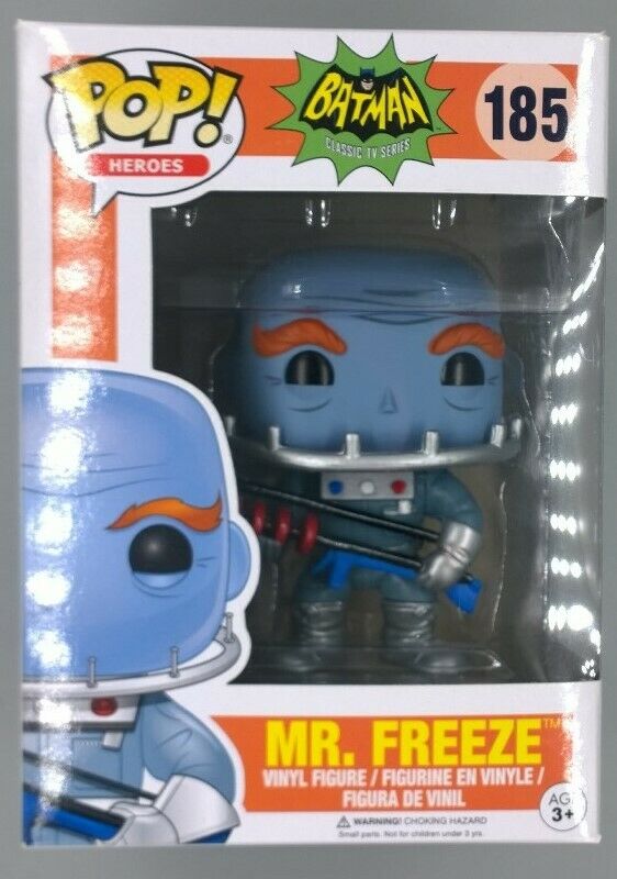 #185 Mr. Freeze - DC Batman Classic TV Series Funko POP