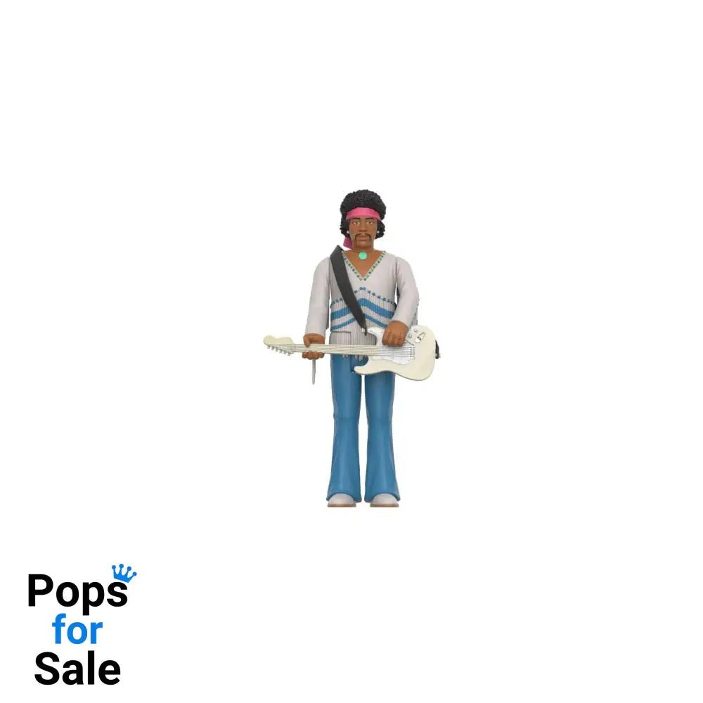 Jimi Hendrix ReAction Action Figure Jimi Hendrix (Festival) 10 cm