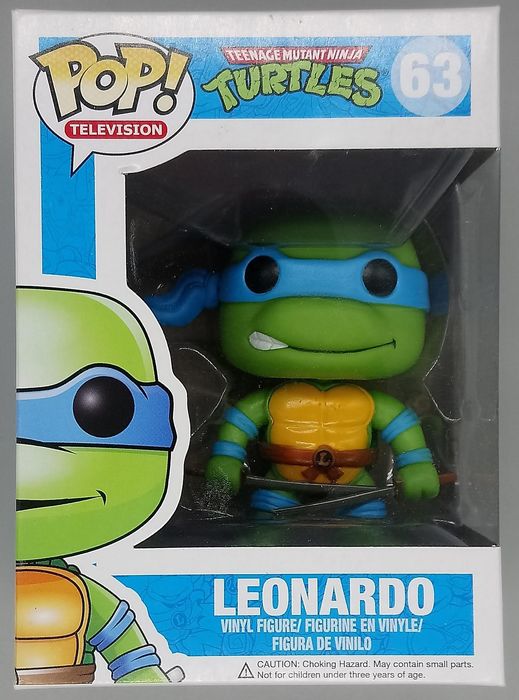 63 Leonardo - Teenage Mutant Ninja Turtles Funko POP