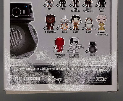 202 BB-9E - Chrome - Star Wars The Last Jedi - Funko POP - Box Damaged