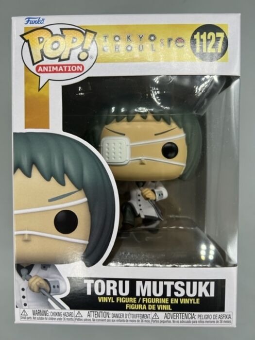 #1127 Toru Mutsuki - Tokyo Ghoul: Re - Brand New Funko POP in Protector
