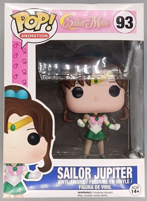 93 Sailor Jupiter - Sailor Moon - Box Damaged Funko POP