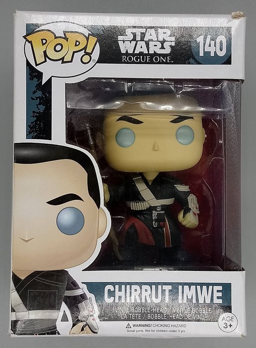 #140 Chirrut Imwe - Star Wars Rogue One - Box Damaged Funko POP
