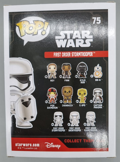 75 First Order Stormtrooper (Riot Gear) - Star Wars Funko POP