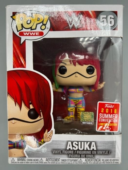 56 Asuka - WWE - 2018 Con - Box Damaged Funko POP